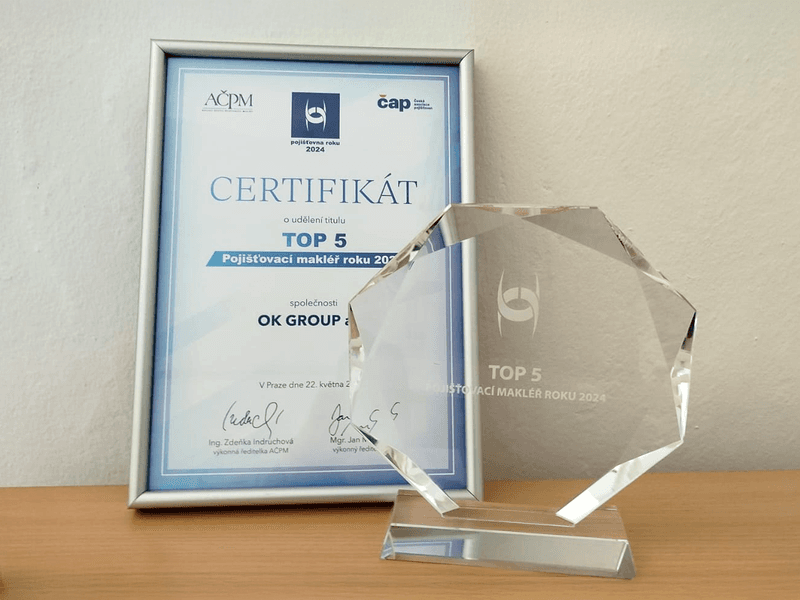 OK GROUP znovu Pojišťovacím makléřem roku